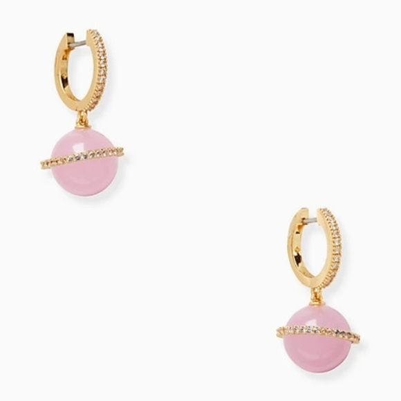 NEW Kate Spade On The Rocks Huggies in Pink Multi - Picture 3 of 10